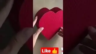 Diy- Faça você mesmo caixa de coração