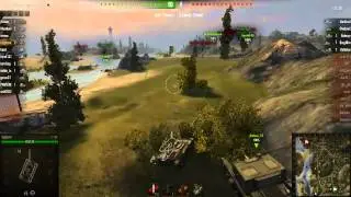 World of Tanks (WoT) 8.5 - T-60 (Soviet) - Mines map - 4 kills - 223 Damage - Gameplay