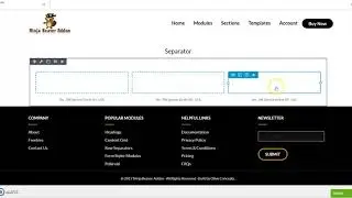 Ninja Beaver Addons  Separator Module