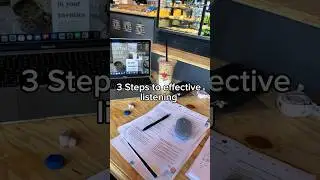 3 Steps to effective listening 👂 #shortcuts #studytips #motivation