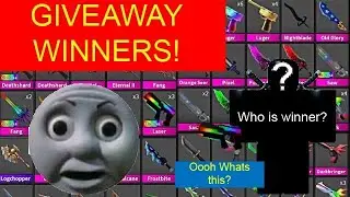 Mm2 GODLY GIVEAWAY WINNERS!!! (ROAD TO 300 SUBS)