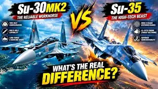 Su-30MK2 vs Su-35: What’s the REAL Difference? | Russia’s Most Powerful Flanker Fighters