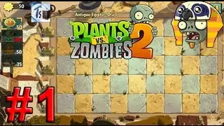 Plants vs zombies 2, Antiguo Egipto día 1