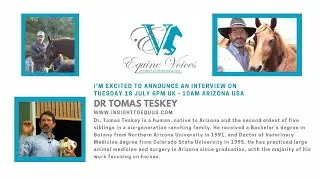 Podcast Interview with Dr Tomas Teskey - www.insighttoequus.com
