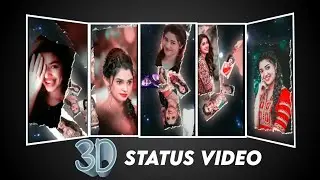 New 3D Status video editing alight motion // Hindi status video