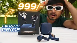 Boult W50 TWS Ear buds | 50 HOURS OF PLAYTIME!! | Best Budget TWS earbuds under 1000 l Pyutech