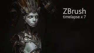 Gorgon Jellyfish - Timelapse #IZIART Zbrush - Nikolay Demencevich