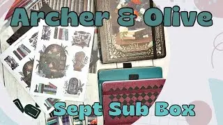 Archer & Olive Sub box || my honest reactions to the September box 😬😵‍💫