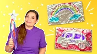 DIY TIN FOIL CRAFTS With Jukie Davie!