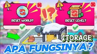 Cara Penggunaan Storage & Fungsinya |Avatar World | Pazu