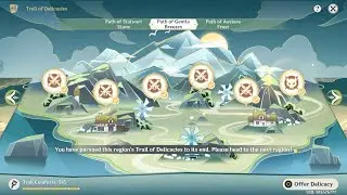 Trail of Delicacies (Path of Gentle Breezes)- Genshin Impact