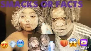 SMACK OR FACTS!!!🤣🤦🏽‍♀️🥶 *Hilarious* #SmacksOrFacts #Challenge #Funny