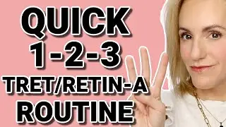 QUICK ANTI-AGING TRETINOIN/RETIN-A SKINCARE ROUTINE | No Irritation