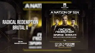 LINE-UP REVEAL ( Radical Redemption - Brutal X)