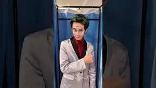 The joker  gets a forced kiss!