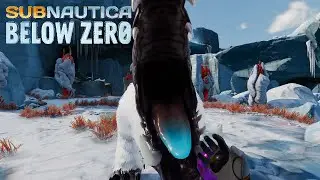 Subnautica Below Zero How to feed a Snow Stalker