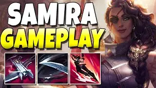 SAMIRA GAMEPLAY!! RIOTS MOST OP CHAMP YET!?! (1v9 Ult) - League of Legends