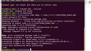 Ubuntu How to install Visual Studio Code & fix package libconf-2-4 not installed