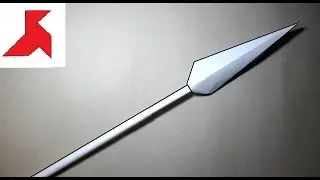 DIY - How to make SPEAR from A4 paper