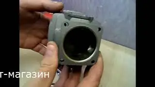 Цилиндр с поршнем для Stihl MS 360, запчасти штиль