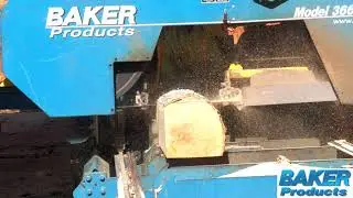 Baker 3665D in ACTION! at J&S sawmill!