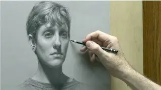 "Kelsey" – Portrait Drawing by David Jamieson