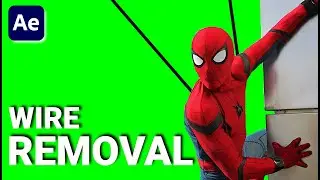Wire Removal in After Effects