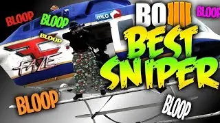 Insane Snipers Nest Scorestreak Gameplay! (COD BO4)