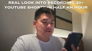 Real Look into Recording 30+ YouTube Shorts in Half an Hour