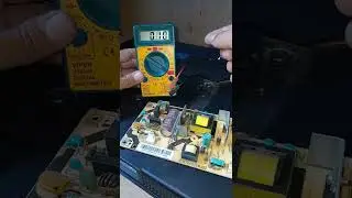 cara melihat tegangan elko dengan multimeter setelah dinetralkan