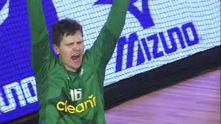 Leja and Purins connection in Latvian handball team
