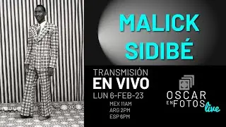 MALICK SIDIBÉ en OscarEnfotos Live