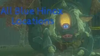 The Legend of Zelda: Breath of the Wild- All Blue Hinox Locations