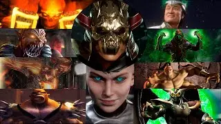 MORTAL KOMBAT [EVERY BOSS EVER] ''FROM MK1 TO MK 11 ULTIMATE'' 4K/60FPS 2023