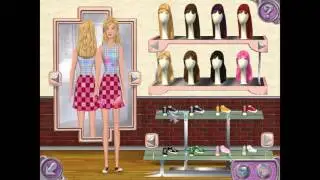 Игры для девочек - Барби. Показ Мод (прохождение игры)