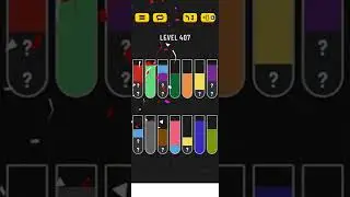 Water sort puzzle level 407