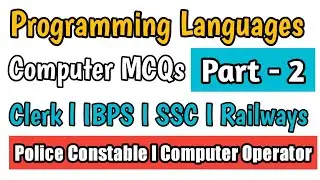 Programming Languages MCQ | MCQs for Computer Programming Languages | Student Success by JS Dhanju