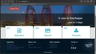 How To Apply Urgent e-Visa (Tourist Visa) To Azerbaijan Online Step By Step Full Information