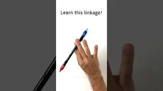Learn this Simple Pen Spinning Linkage #1 #shorts