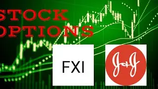 Stock Options Day Trading Daily Update | FXI ASHR JNJ