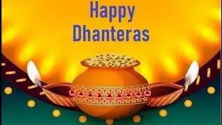 Happy Dhanteras Whatsapp Status Video 2021 I Dhanatrayodashi I धनतेरस