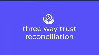 Basic Navigation: Reconciliation