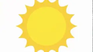 How to draw a sun in Adobe Illustrator ☀️ very 𝐅𝐀𝐒𝐓 💨