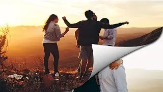 HOW TO GIVE PAGE CURL EFFECT TO PHOTOS IN PHOTOSHOP | PHOTOSHOP TUTORIAL