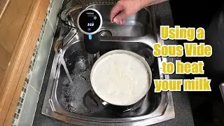 Sous Vide for Heating Milk during Cheesemaking