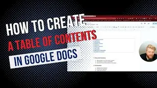 How to Create a Table of Contents in Google Docs