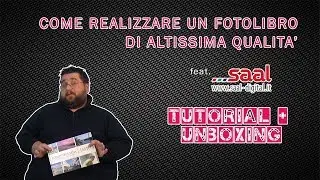 Come realizzare un fotolibro di altissima qualità  [Tutorial + Unboxing feat. Saal-Digital] 🐨 AlKoal