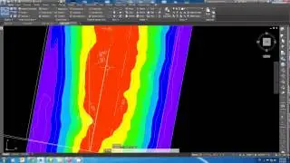 Батиметрическая съемка мелководья.И обработка данных в AutoCAD Civil 3D