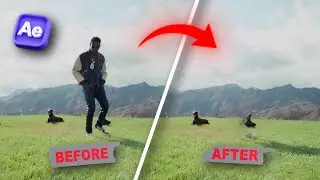 How to make this INVISIBLE POP UP effect in after effects!