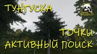 Russian Fishing 4. pp4. Lower Tunguska. Active search for fish.